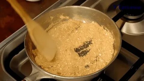 Сколько обжаривать муку