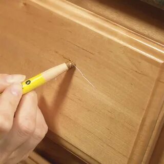 Заделать скол своими руками