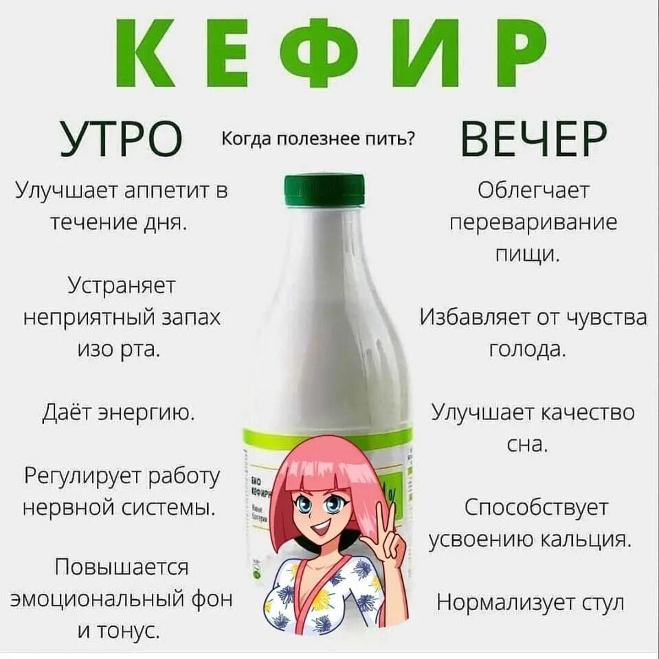 Пить кефир вечером. Кефир полезно пить. кефир лучше пить утром или вечером. полезные свойства кефира. кефир польза.