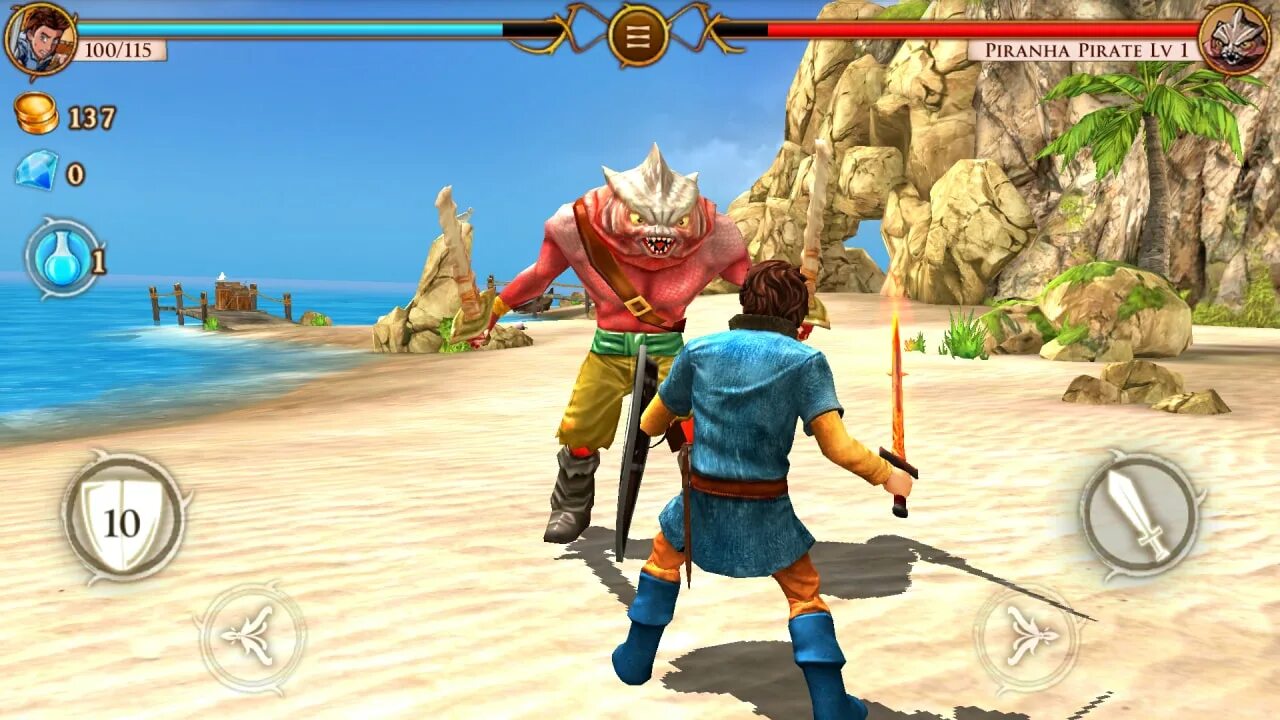 Игры на андроид 60. Beast quest игра. beast quest андроид мою. beast quest cyclop. beast quest 2.3.7.