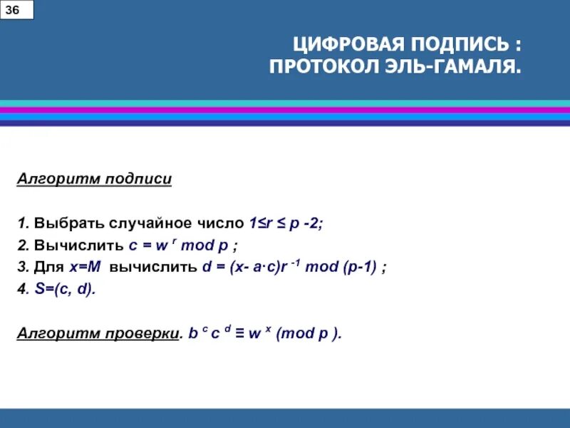 Выбран неизвестный алгоритм подписи. Цифровая подпись эль гамаля. протокол эль гамаля. алгоритм эль гамаля. шифр эль гамаля алгоритм.