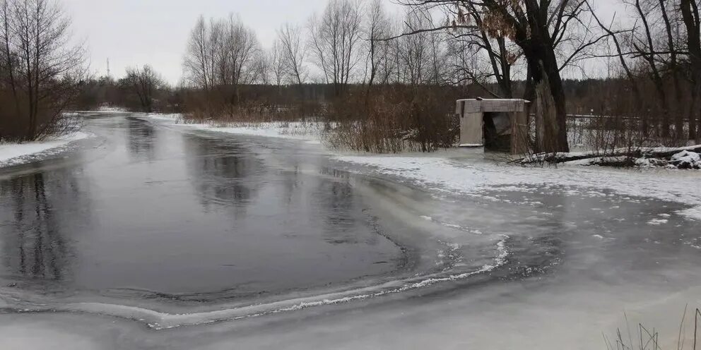 Паводок в рязанской области сейчас. Зимний паводок. Половодье. Паводок воды в Рязанской области. Рязань зимой.