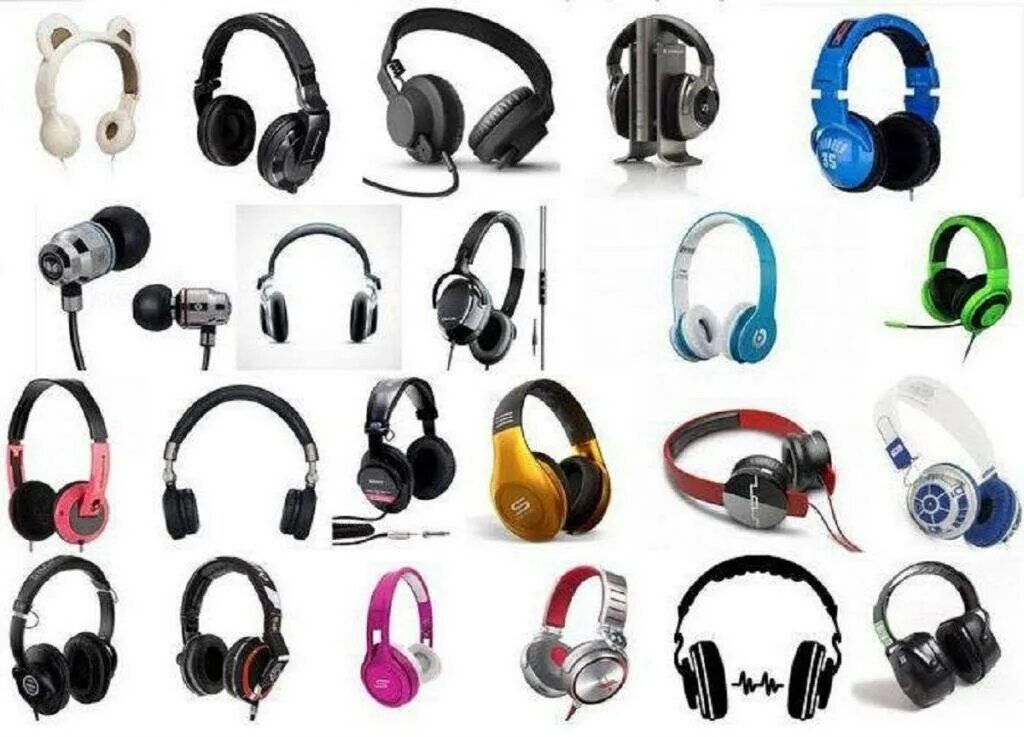 Типы bluetooth наушников. Наушники. разные наушники. много наушников. наушники и гарнитуры.