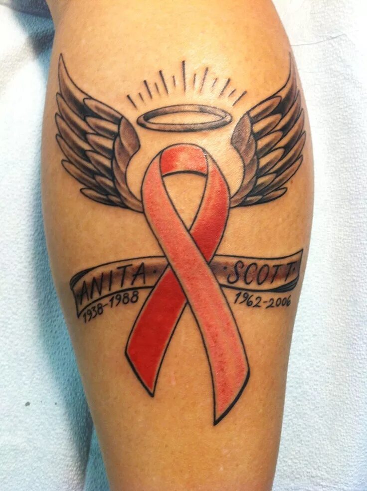 Татуировка обозначающая ВИЧ.