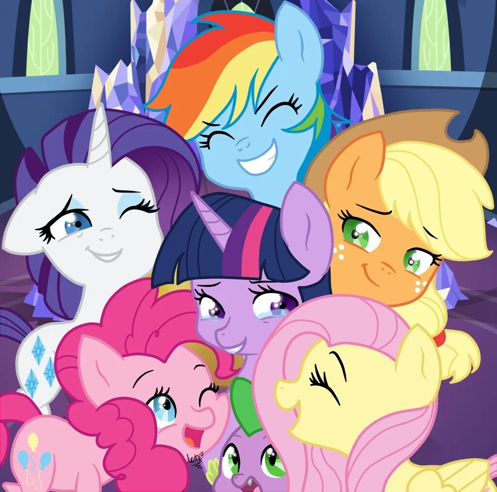 Mane Seven fanart. Mane 6 Spike crying. Pony на русском языке