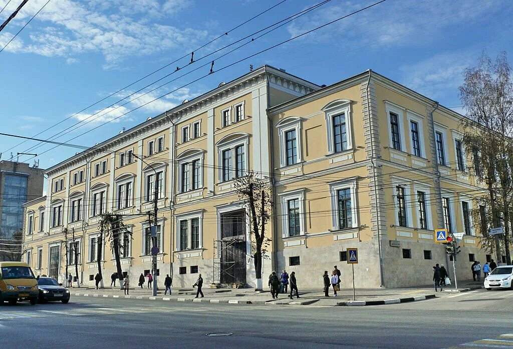 Няйф:Тула, пр. Ленина, 44 Дворянское собрание ( Дом Офицеров) 2014 г.jpg - Викип