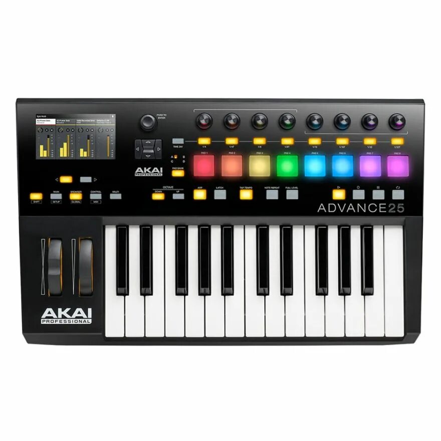 Midi клавиатура 25. Midi-клавиатура akai advance 61. akai mpk225 миди-клавиатуры. akai pro mpk225. yamaha midi keyboard.