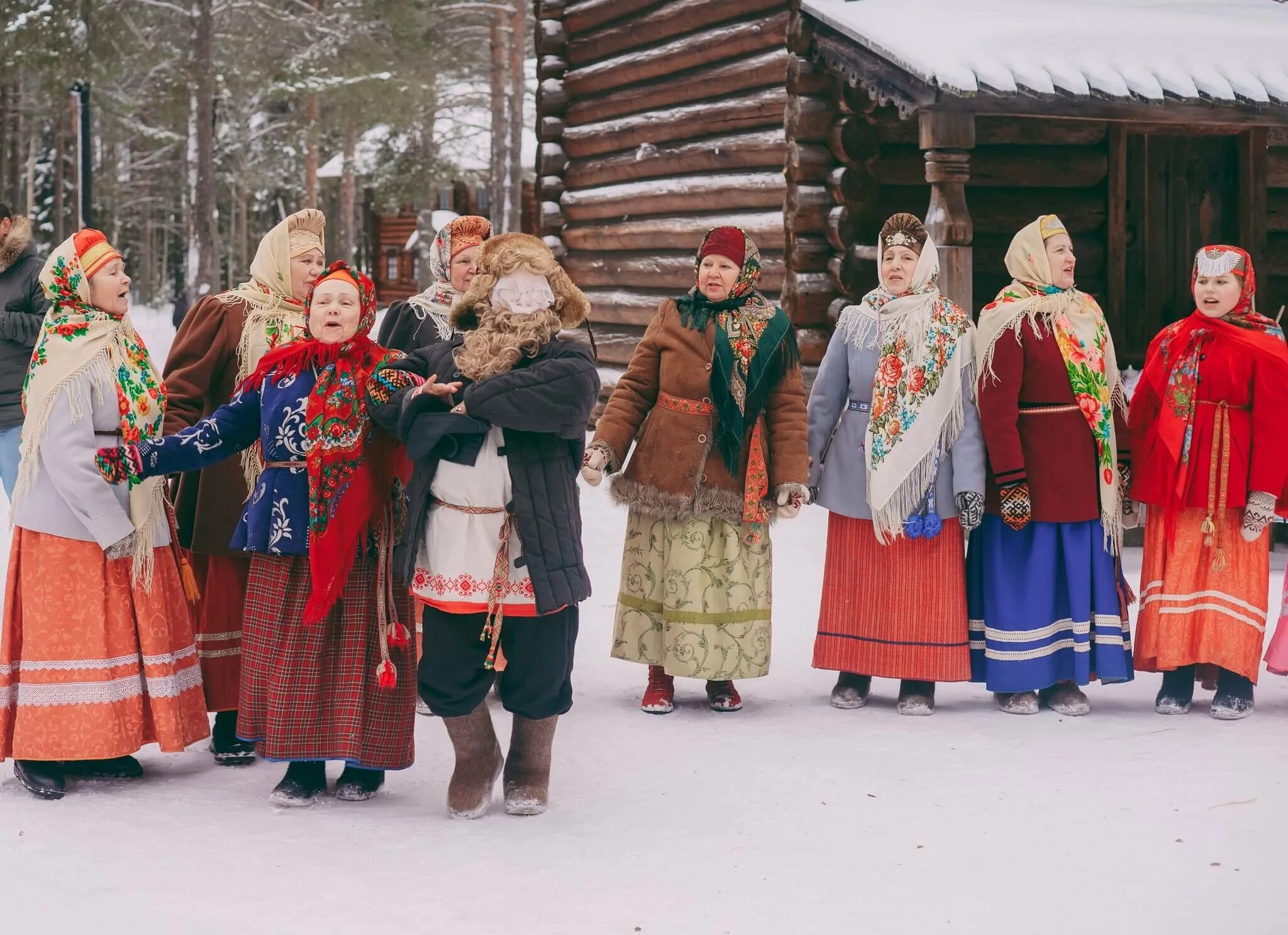 русско народные гуляния. зимние праздники в витославлицах великом новгороде. сибирская масленица 2022 в новотырышкино. зимние гуляния. святки.