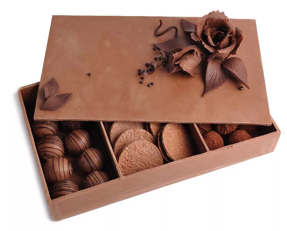 Шоколадные композиции из шоколадных конфет. Фигурный шоколад. Красиво оформленный шоколад. Подарки из шоколада.