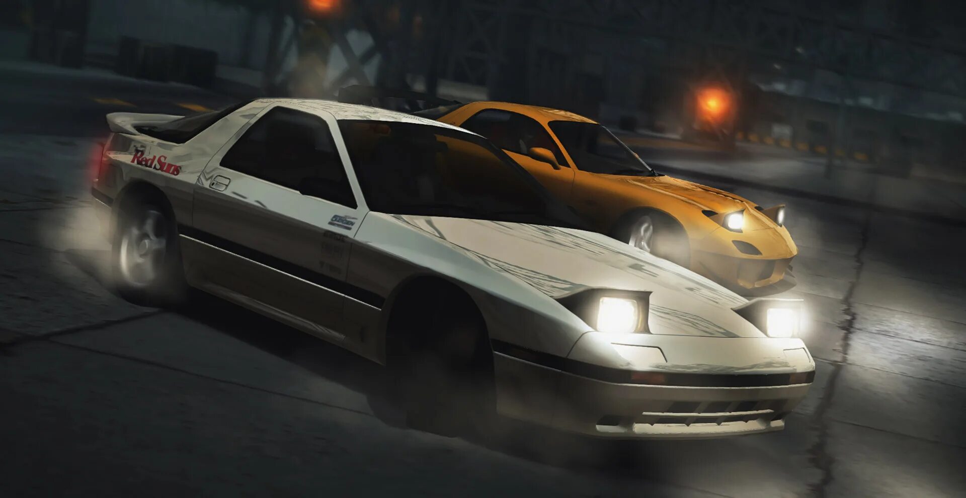 Initial d Wallpaper. Dragon Street , .GRIDVENOM. Пробуждение ди