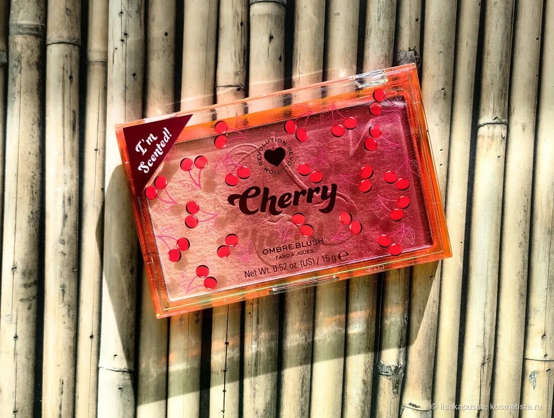 Revolution cherry bake. Revolution Cherry пудра.