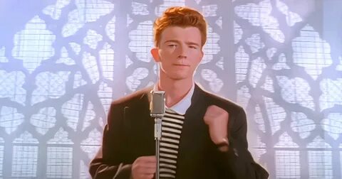 Never Gonna Give You Up.