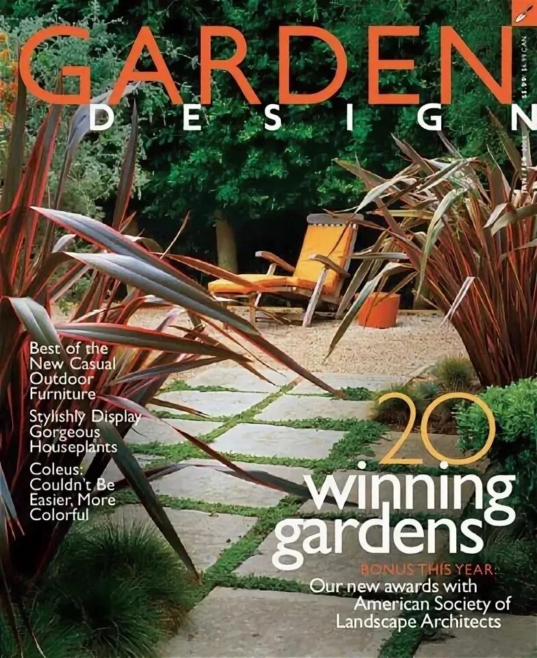 Garden Design Back Issue Jul-Aug-11 (Digital) in 2021 Garden design magazine, Ga