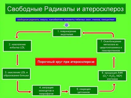Свободные радикалы свойства
