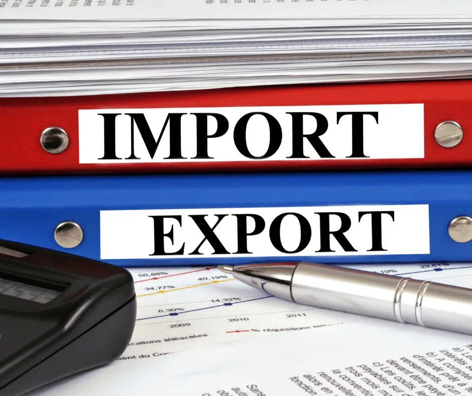 Export documents. Экспорт и импорт. import export logo. import re.
