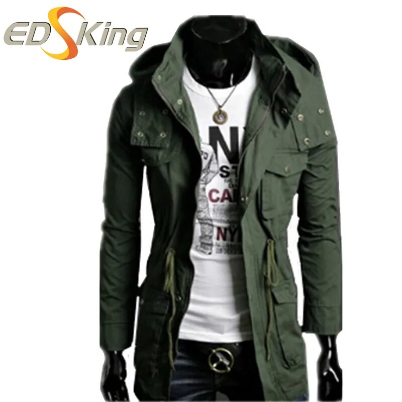 Trench Coat Hood мужской. Куртка плащ мужская с капюшоном. Зелёное пальто с капюшоном мужское. Куртка мужская Весенняя с капюшоном длинная. Длинная весенняя куртка мужская