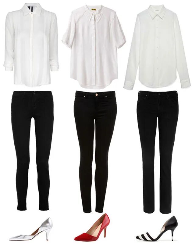 Белая кофта черные штаны. Блузка к черным штанам. Белая блузка и черные брюки. Белая блузкачерныые брюки. Белые джинсы с черной блузкой.