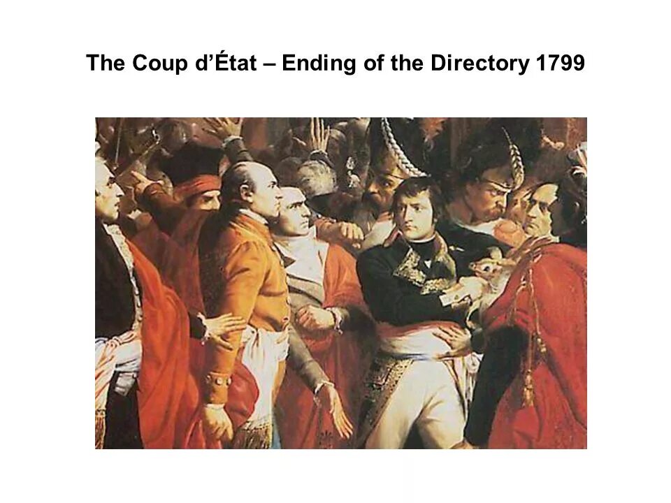 Революция во франции 1799 году. Революция во франции 1799 году