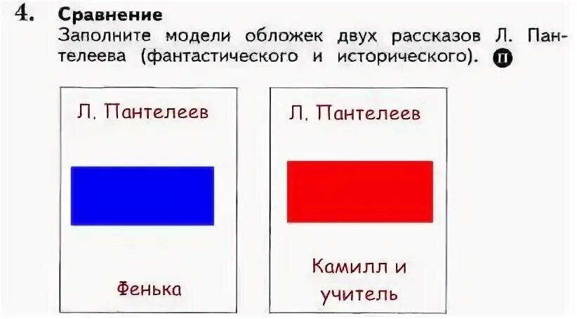 Заполните модели