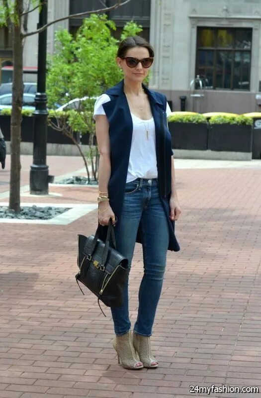 Maxi colete: saiba como valorizar a composição com esta terceira peça Look com c