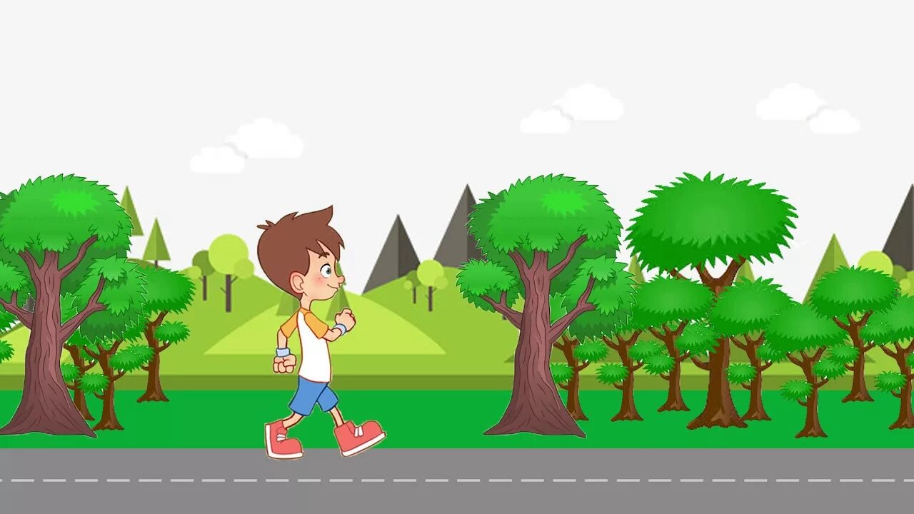 Go for a walk Flashcard Векторная. Walking Flashcard. Go for a walk cartoon.