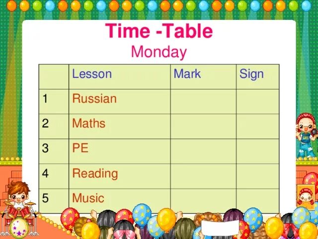 Fill in timetable. Timetable урок. расписание уроков по английскому языку. my timetable урок английского языка. скул тайм тейбл.