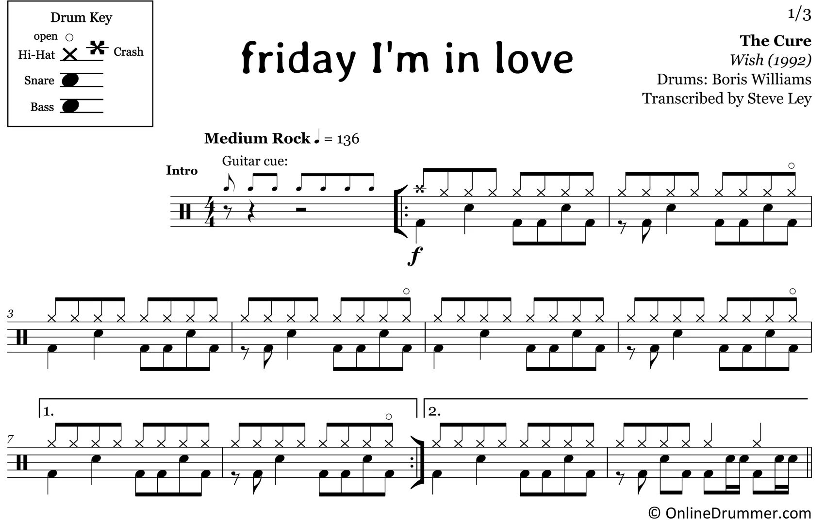 Friday i m in love the cure. Nirvana Box Drum Ноты. Nirvana Heart-Shaped Box Tabs. The Cure Friday i'm in Love.