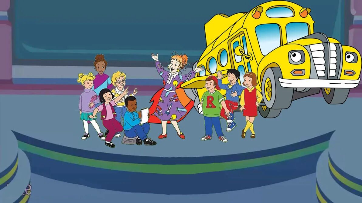 Волшебный школьный автобус Фиби. Магический школьный автобус. Magic school bus