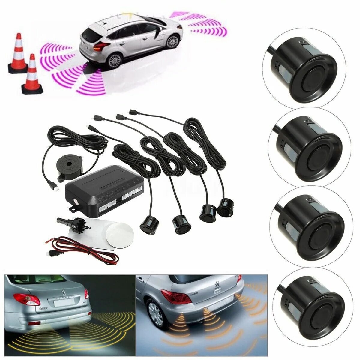 Сенсор авто. Parking sensor system. автомобильные датчики. датчики в машине. сигнализаторы автомобильные.
