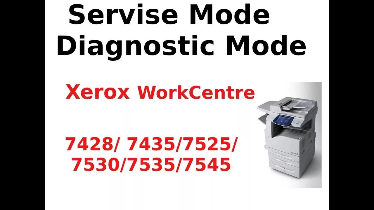 Сервисное меню xerox. Xerox 7428. ксерокс 7545. workcentre 7425. xerox 7530 driver.