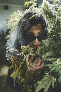 девушка и марихуана фото