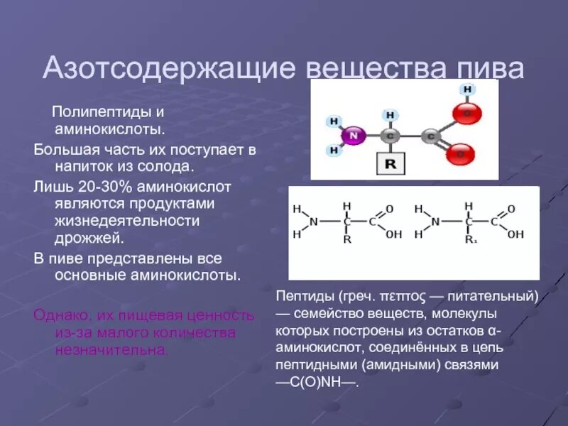 Амины являются соединениями