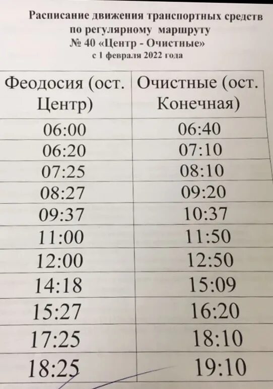 Расписание автобусов орджоникидзе. Расписание автобусов Феодосия 40 очистные. Расписание автобусов Феодосия. Расписание автобусов Феодосия очистные. Расписание 40 автобуса Феодосия.