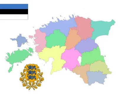 Уезды эстонии