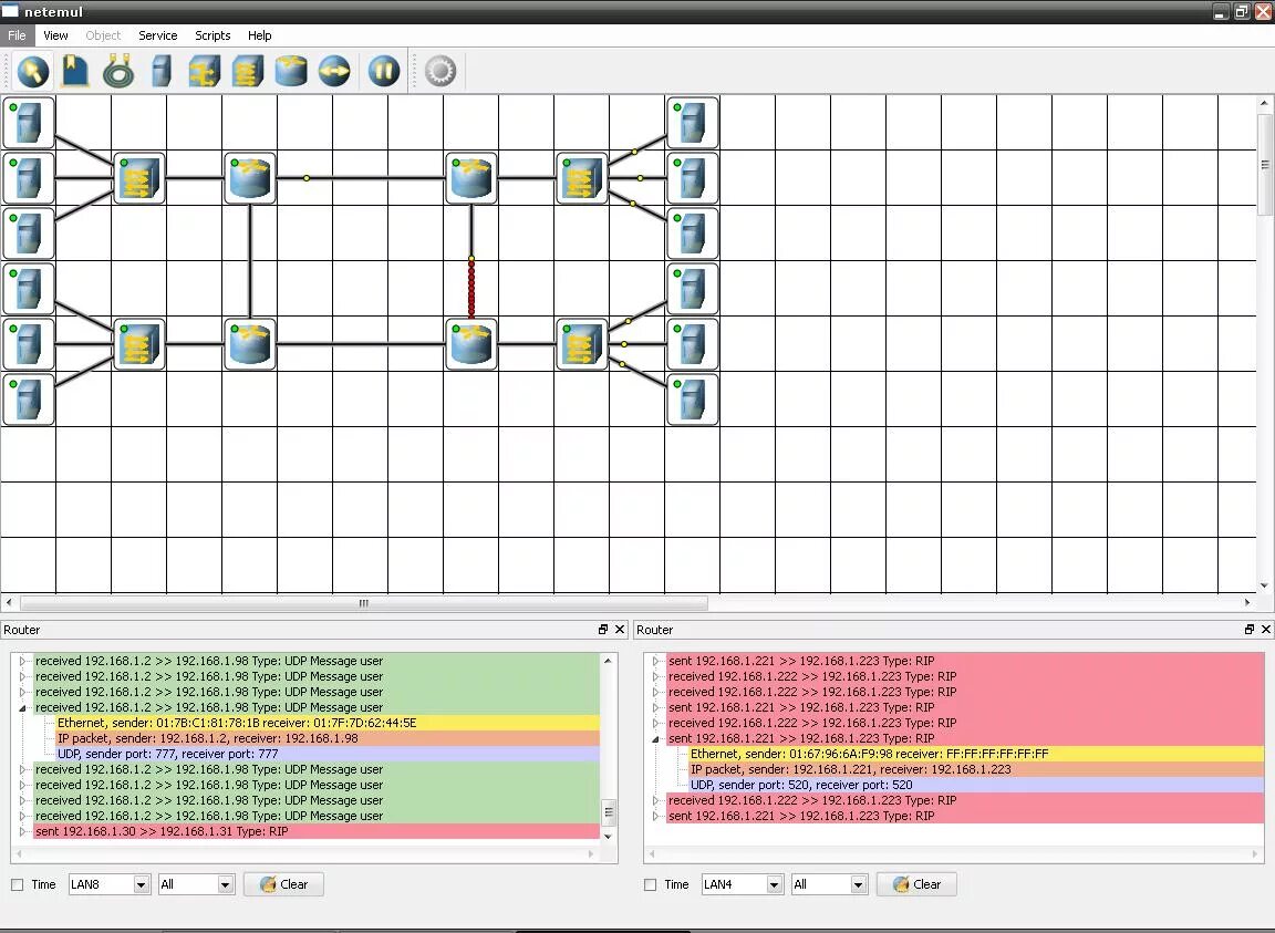 Топология кольцо netemul. Топология кольцо netemul. Netemul интерфейс программы. Топология дерево netemul. Маршрутизатор netemul.
