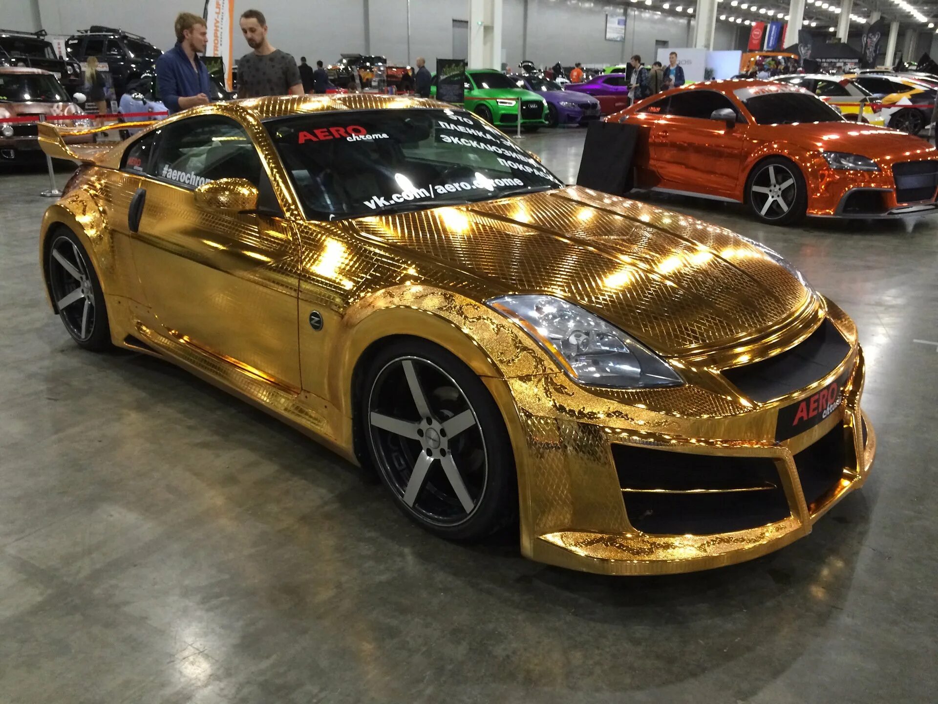 Gold car