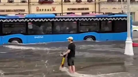 Какие улицы затопило