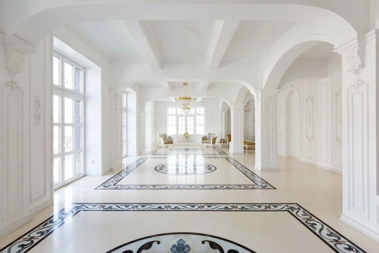Особняк Роял дворец бракосочетания. Дворец Luxury Antonovich. Белый зал с колоннами. Холл с колоннами. Хол бел