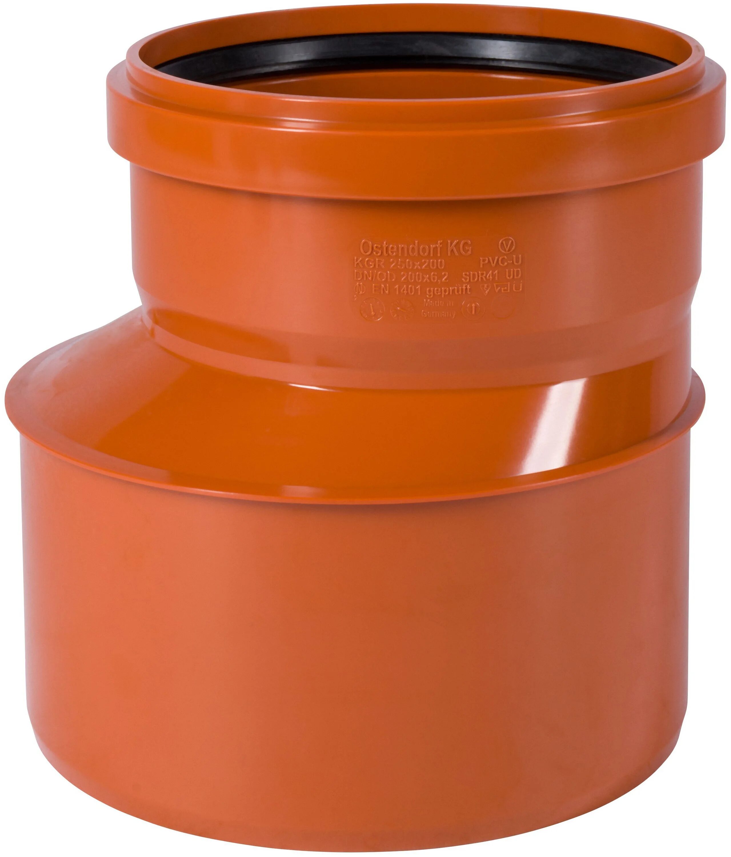 редукция длинная 110/50 ostendorf. муфта канализационная переходная 110х40. переходник канализационный эксцентр. редукция канализационная d110/50мм ртп. переходник 110*50 пп эксцентрический.