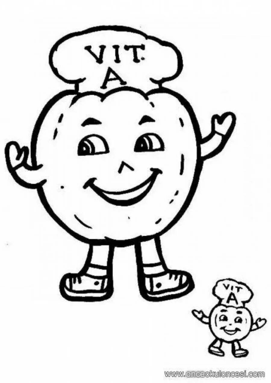 Coloring Page Vitamin B - free printable coloring pages - Img 5936