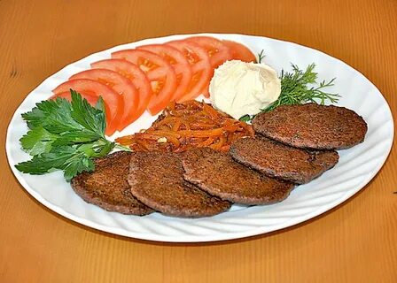 Котлеты с морковью с говяжьей печени
