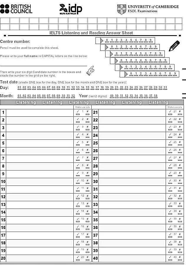 Ielts listening answer sheet 2020. Ielts listening answer sheet 2021. Listening answer sheet. Бланк ielts. Ielts listening answer sheet 2020.