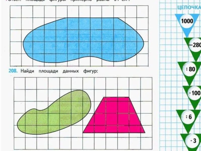 Площадь фигуры палетка. Математика 4 класс палетка измерение площади. Фигуры для палетки. Фигуры для измерения палеткой. Фигуры для измерения площади палеткой.