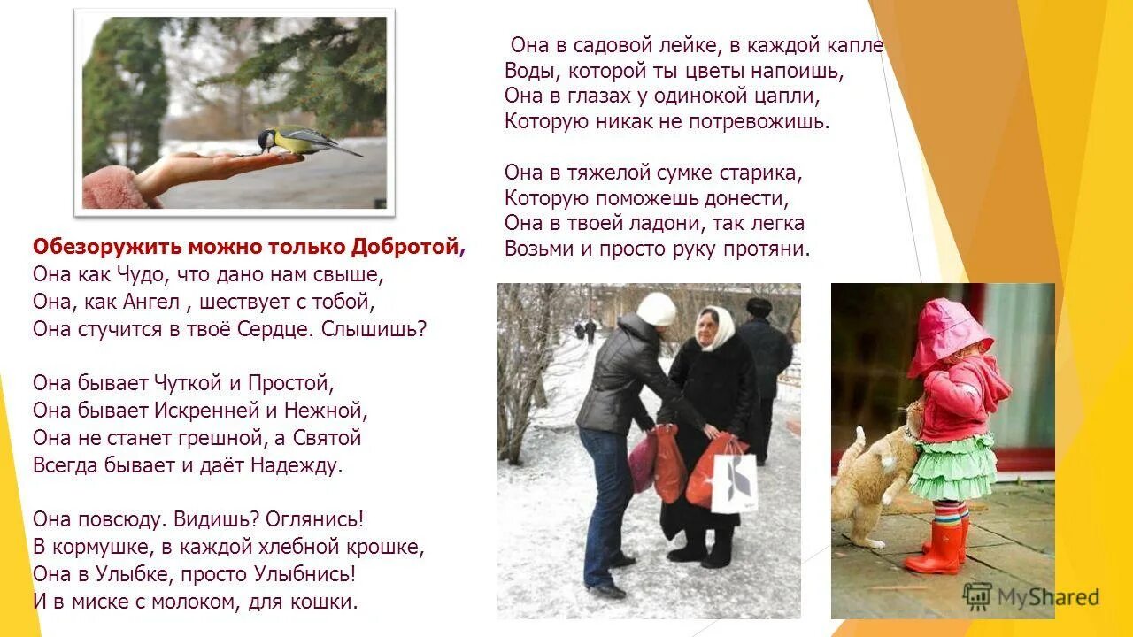 Презентация на тему друзья. Обезоружить можно только добротой она как чудо. Чуткий это какой человек. Что бывает чутким. Чувствительные нервы.