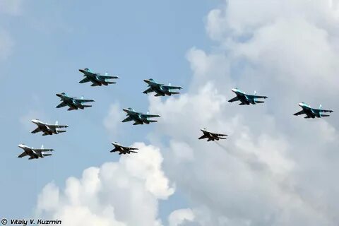 Бомбардировщик в действии