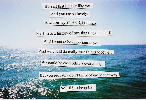 Really like the way you were