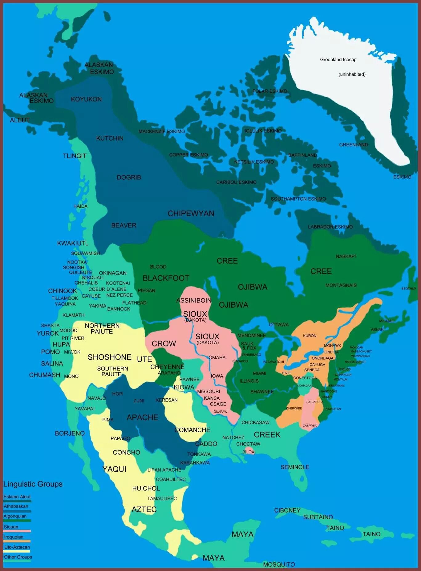Mapping native