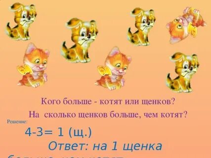 Конспект урока котята 1 класс