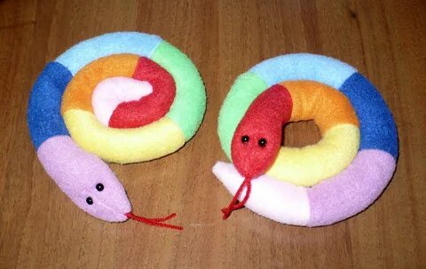 Игрушка змея своими руками