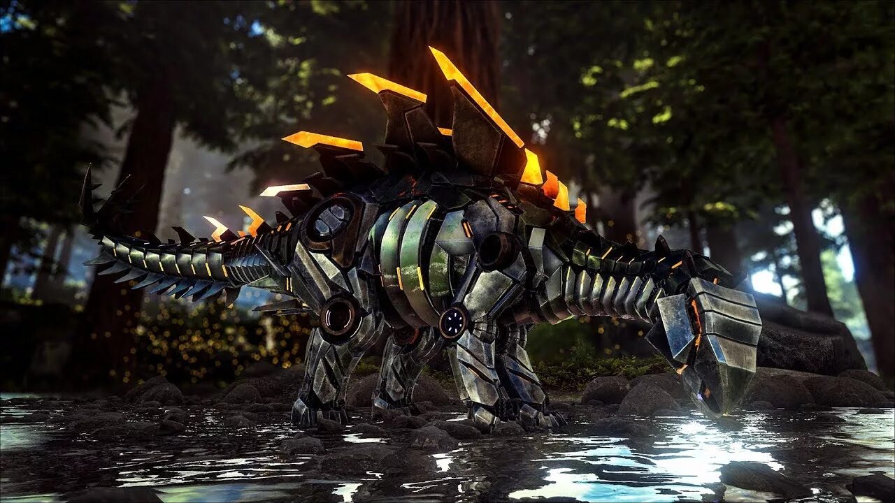 Кон тек. Тек стегозавр арк. ark survival стегозавр. робот арк сурвайвал. tek stegosaurus арк.